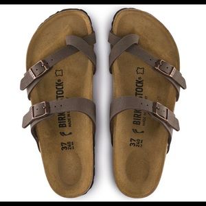 Two strap thong style Birkenstock’s